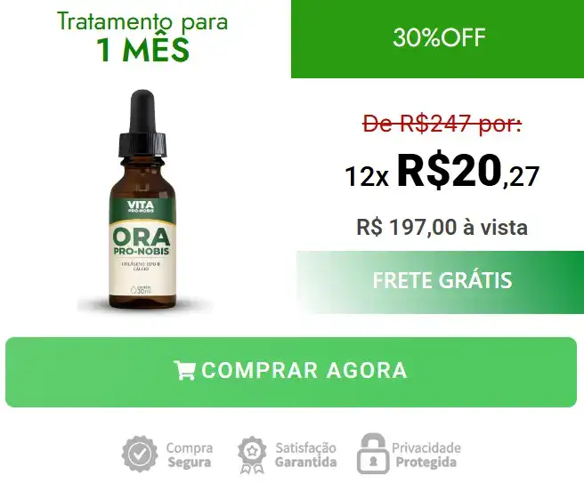 Promoção - 1 Frasco Vita Pro Nobis