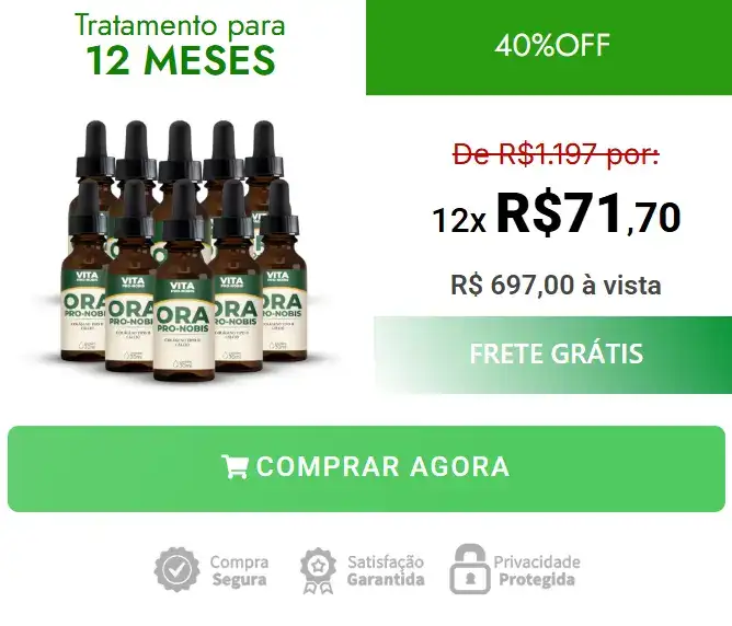 Promoção - 12 Frascos - Vita Pro Nobis